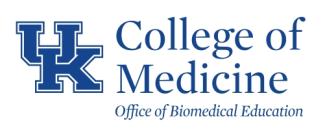 Office of Biomedical Education logo