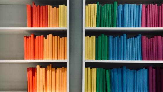 colorful books