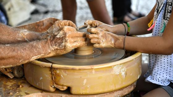 pottery wheel